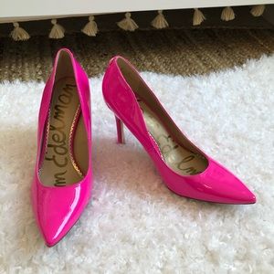Sam Edelman Hot Pink Heels!!